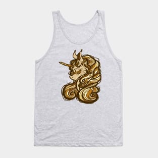 Latte Unicorn Tank Top